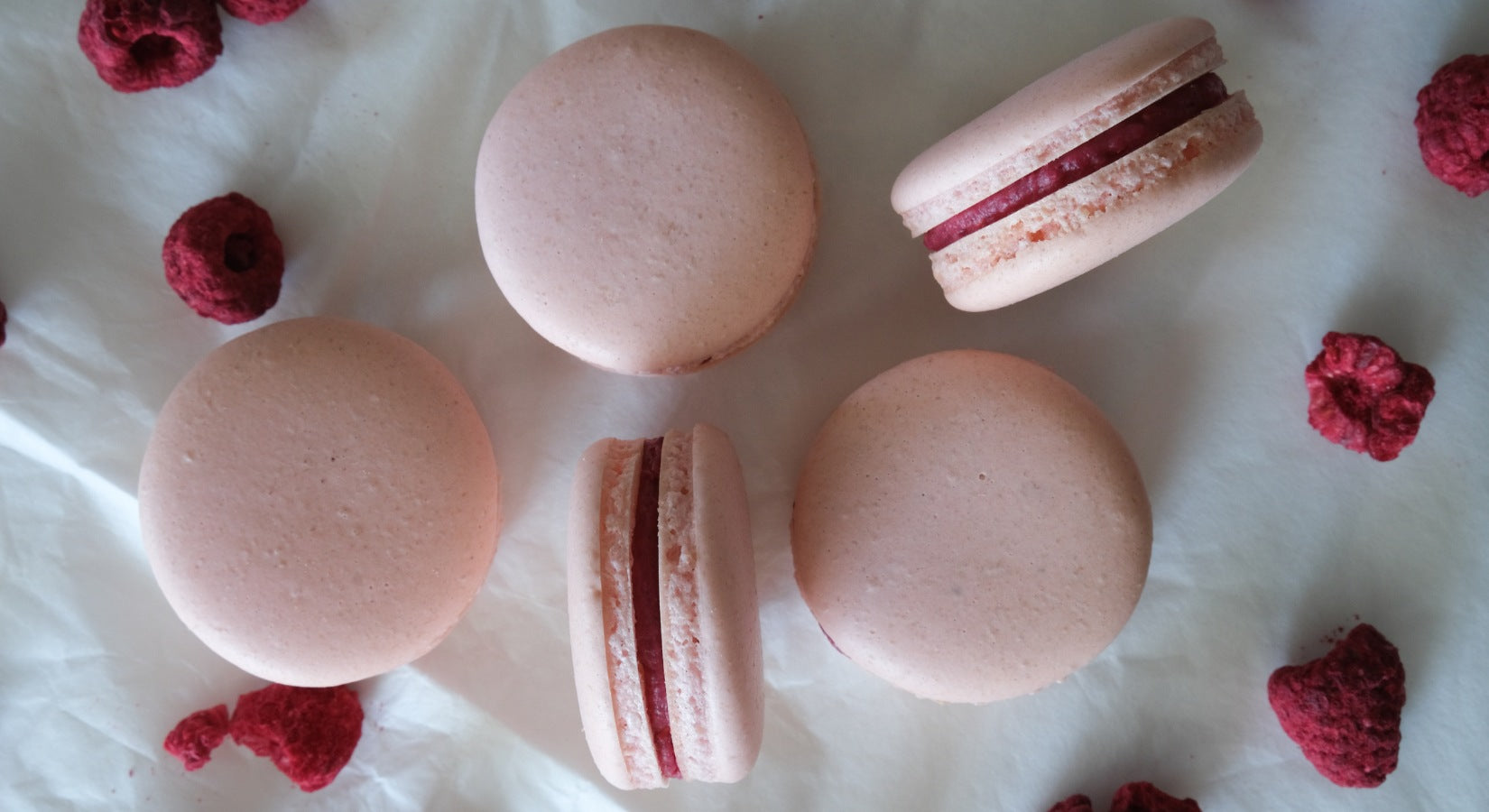 Himbeer Macarons