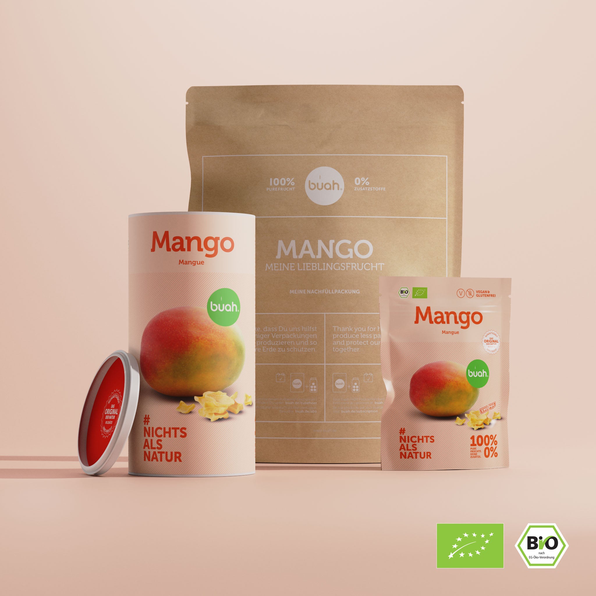 Gefriergetrocknete Mango BIO