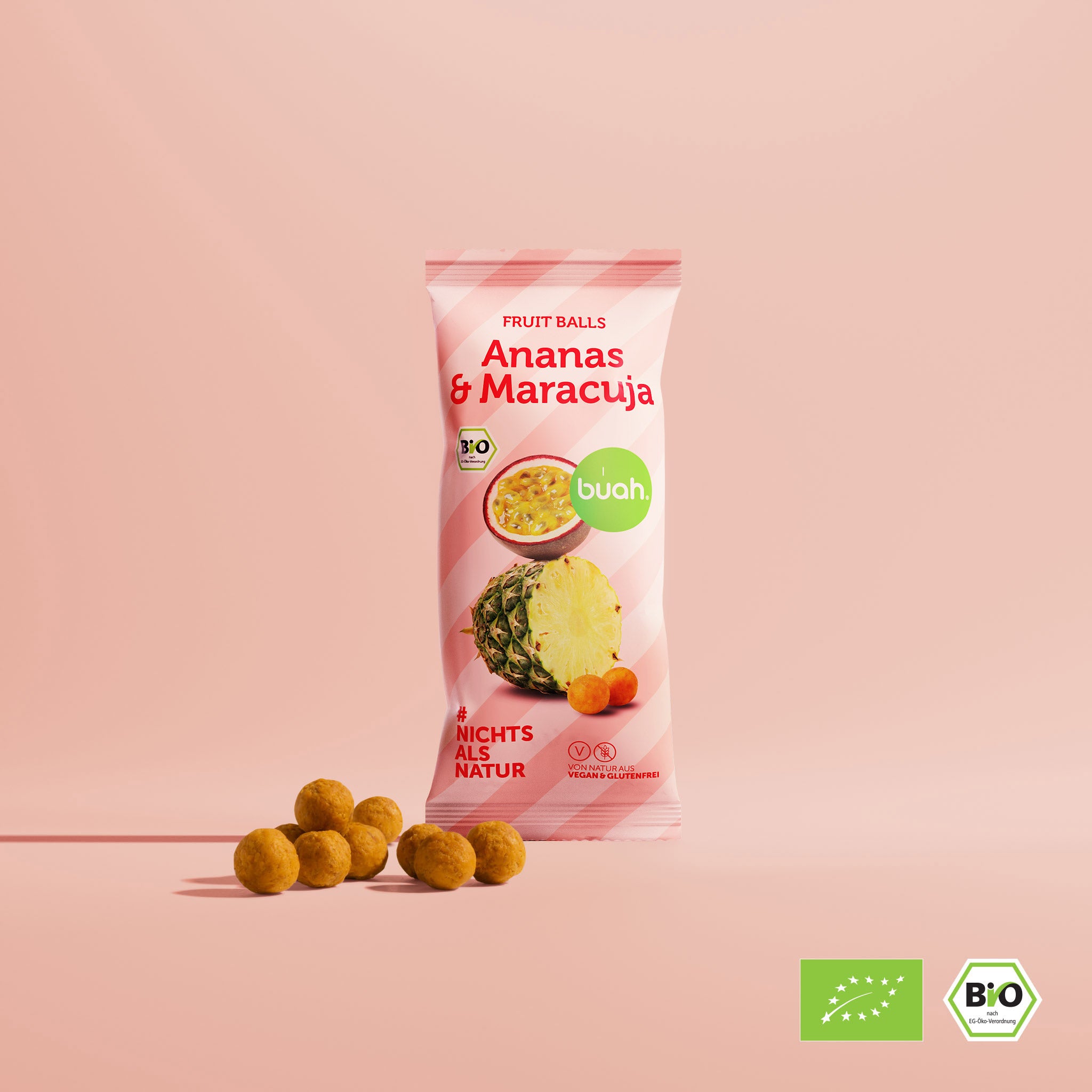 Bio Ananas Maracuja Fruit Balls