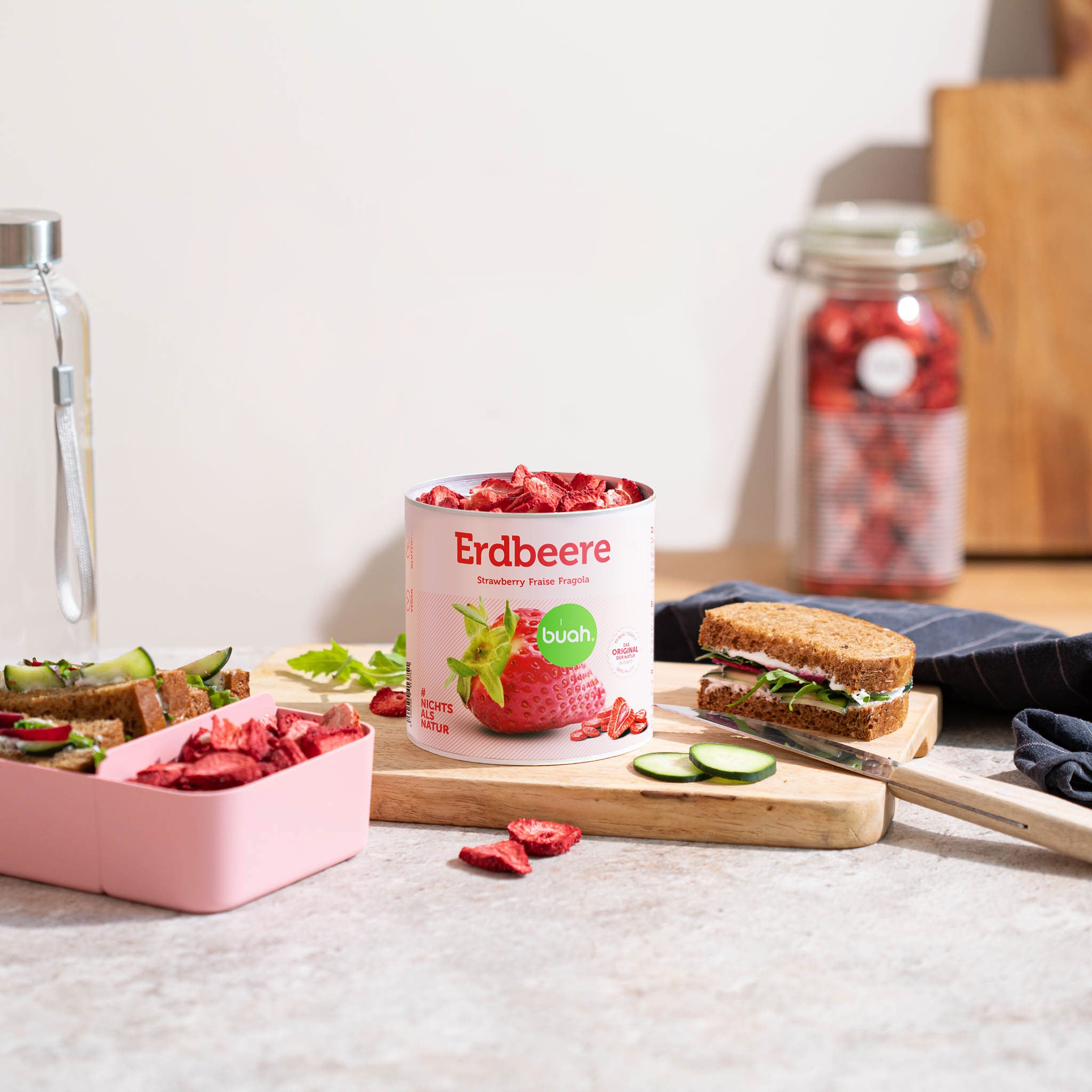 Gefriergetrocknete Erdbeeren Maxipack