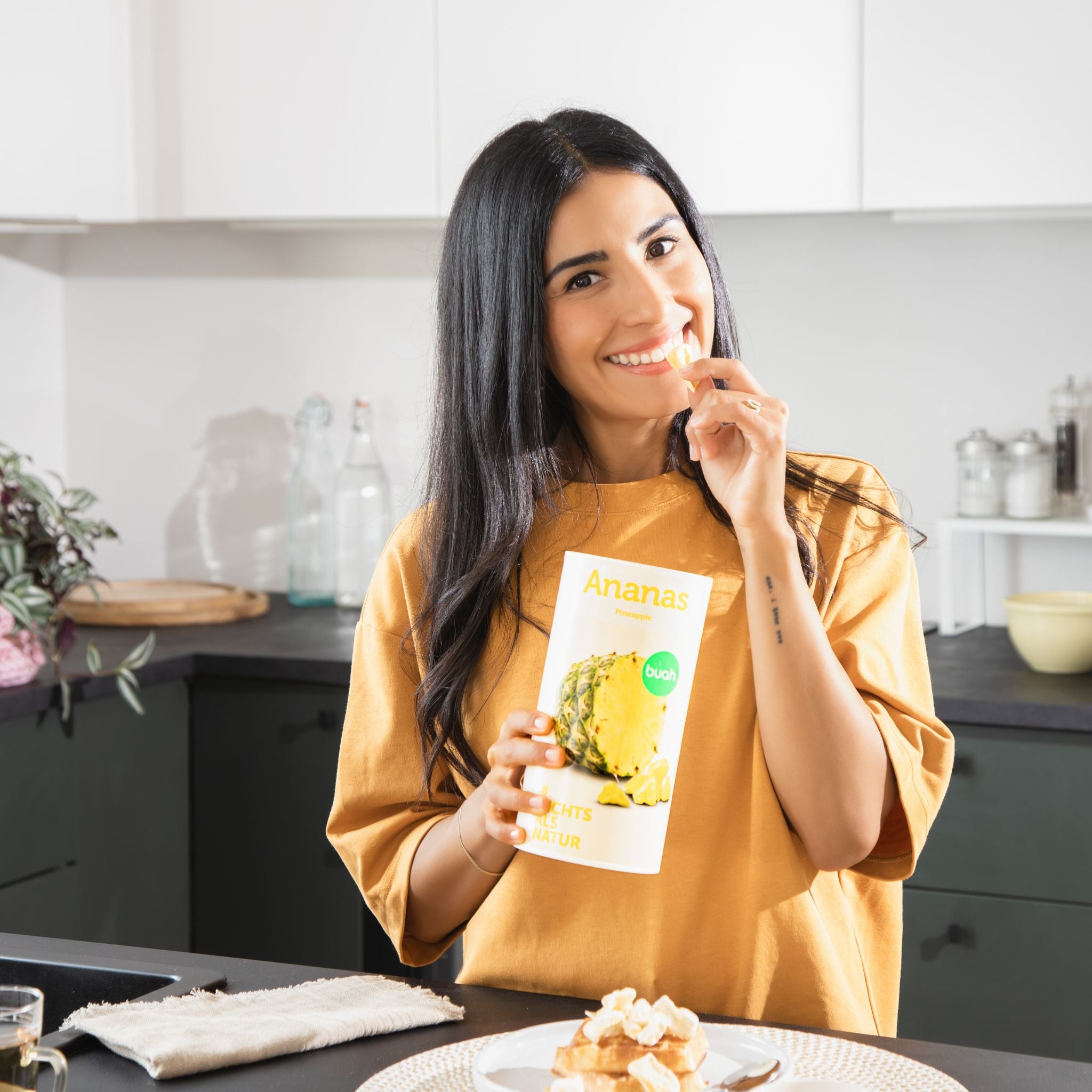 Freeze dried pineapple