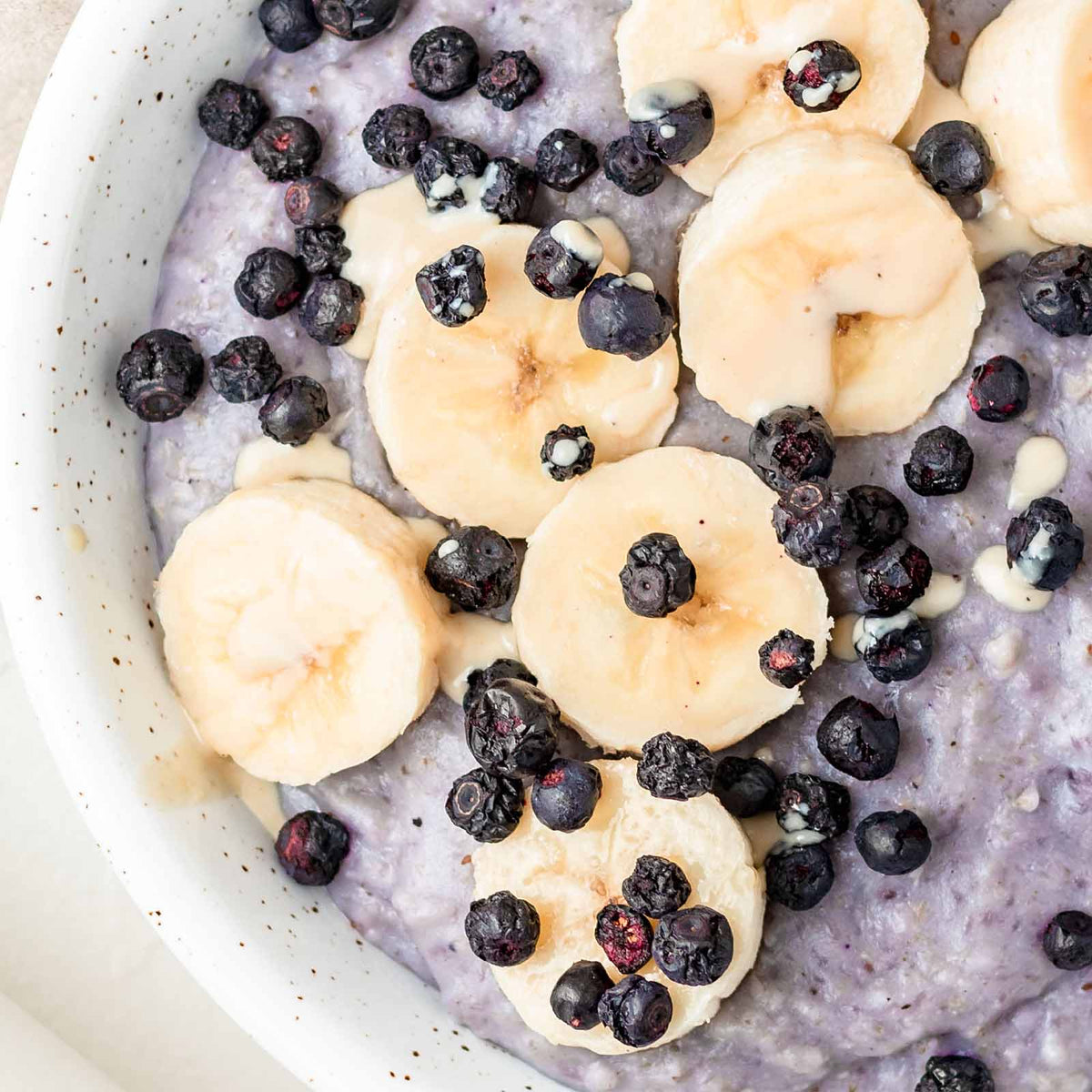 Blaubeer Vanille Porridge
