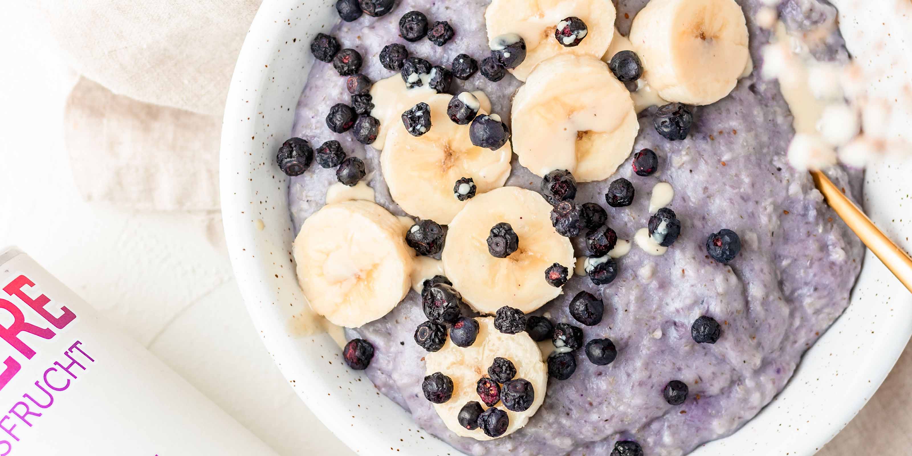 Blaubeer Vanille Porridge