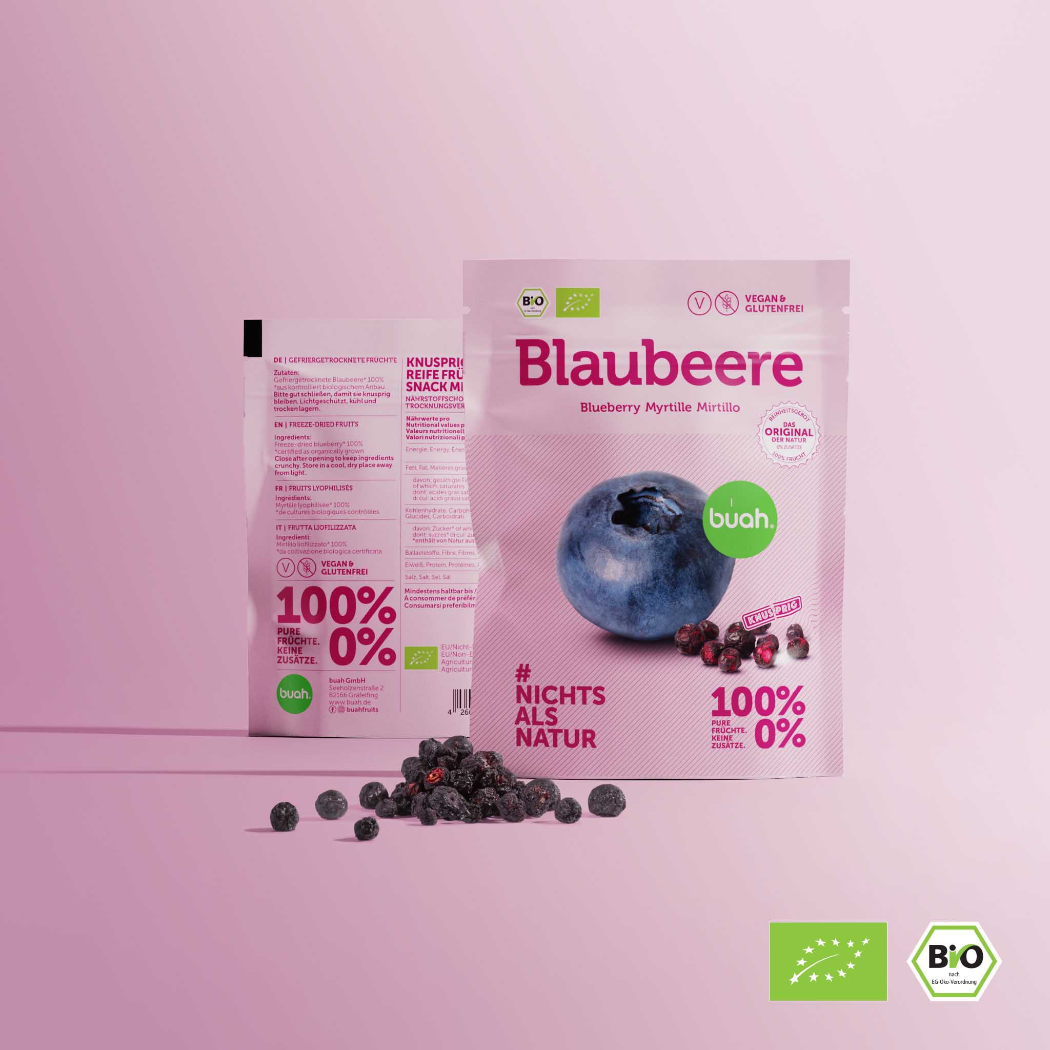 Freeze dried blueberries