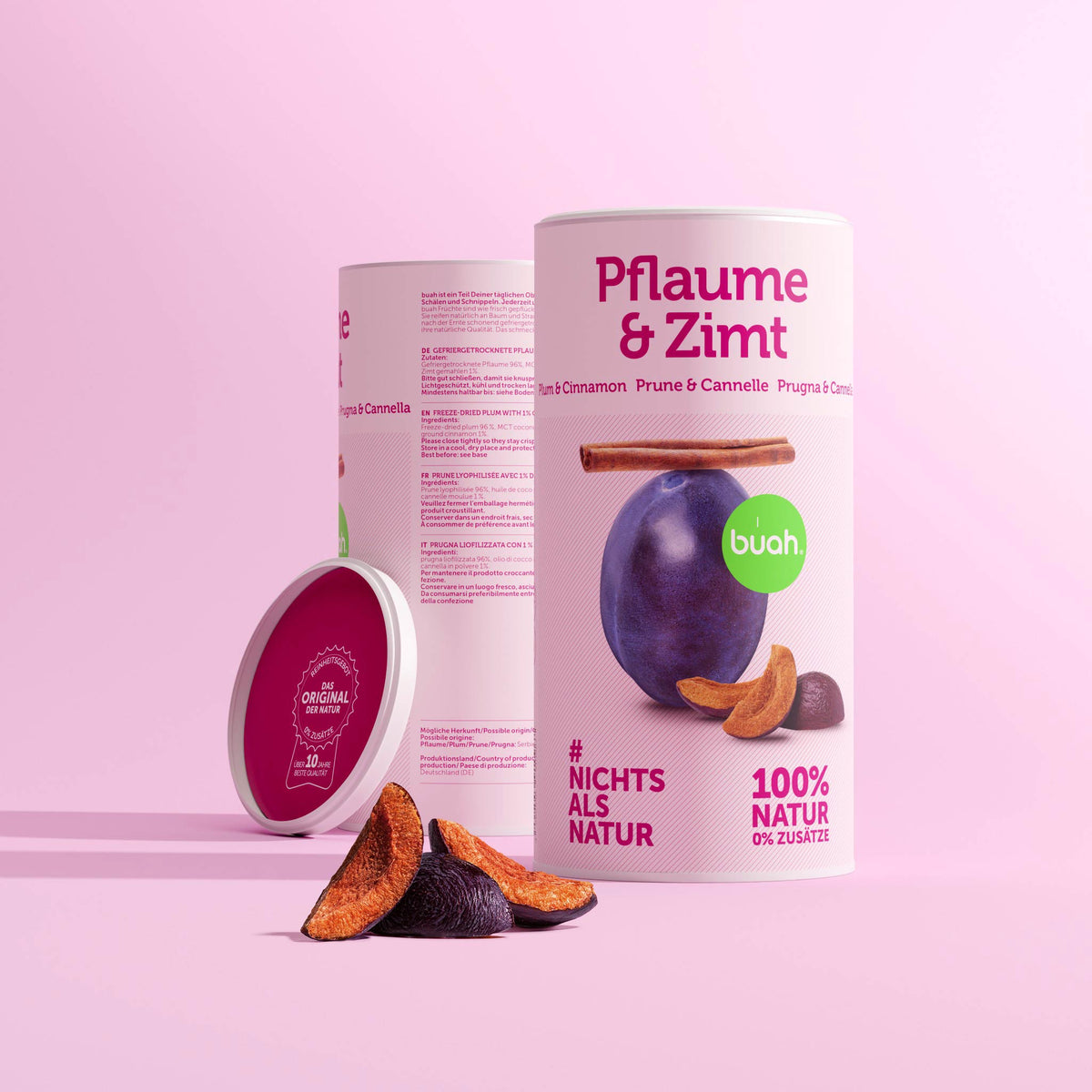 Freeze-dried plum & cinnamon