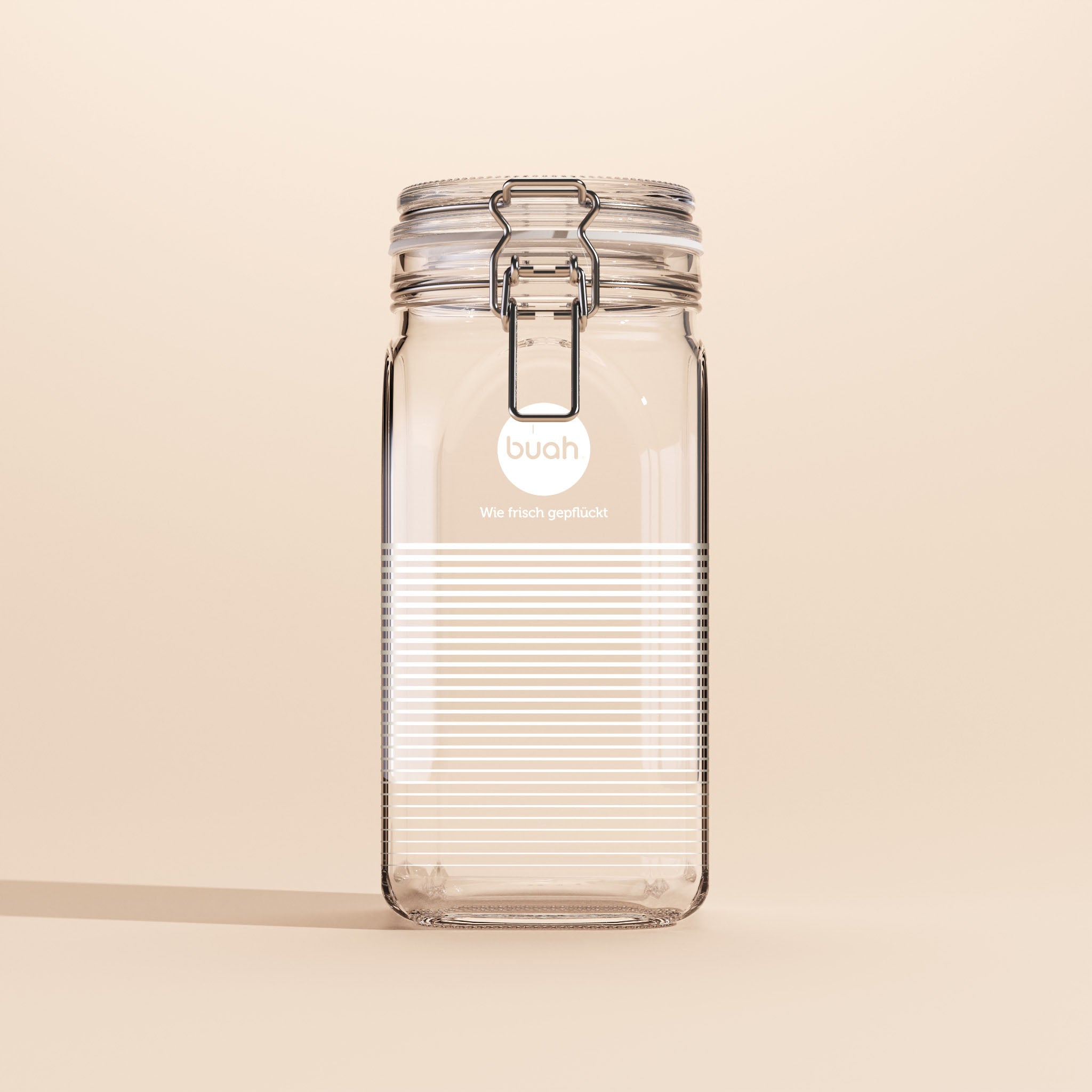 Refill glass 1.5l (without content)