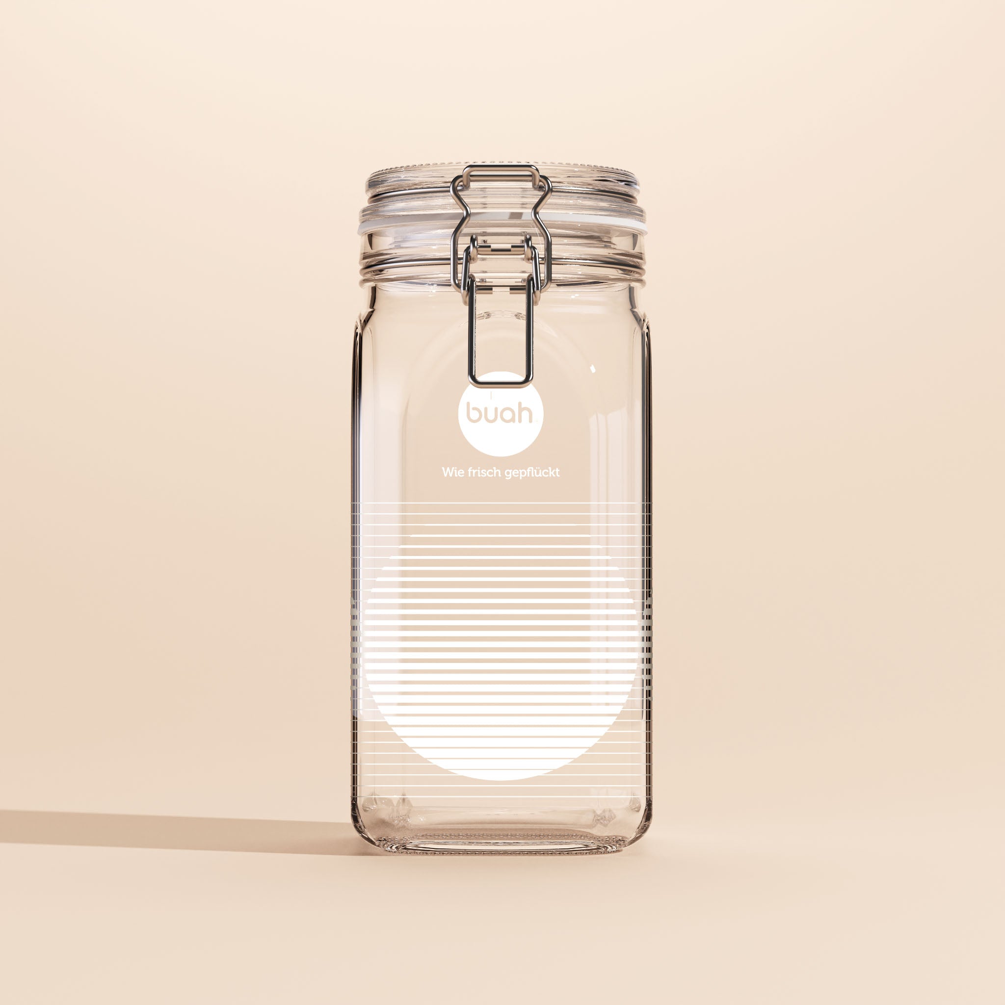 Refill glass 1.5l (without content)