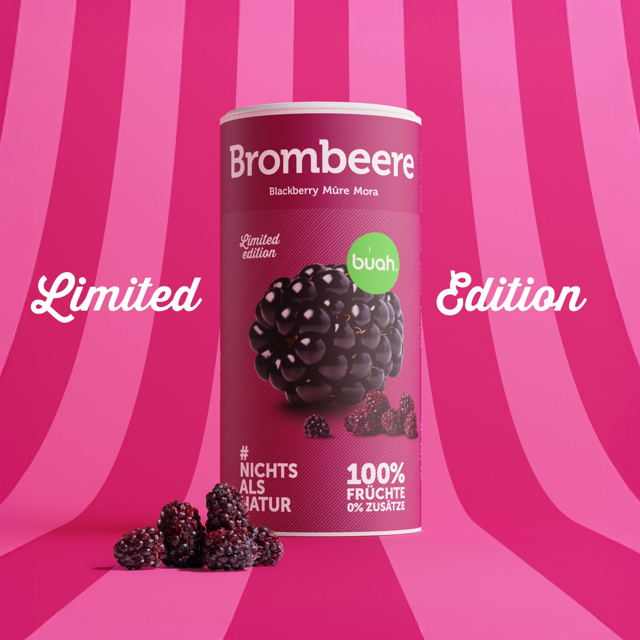 Freeze-dried blackberries