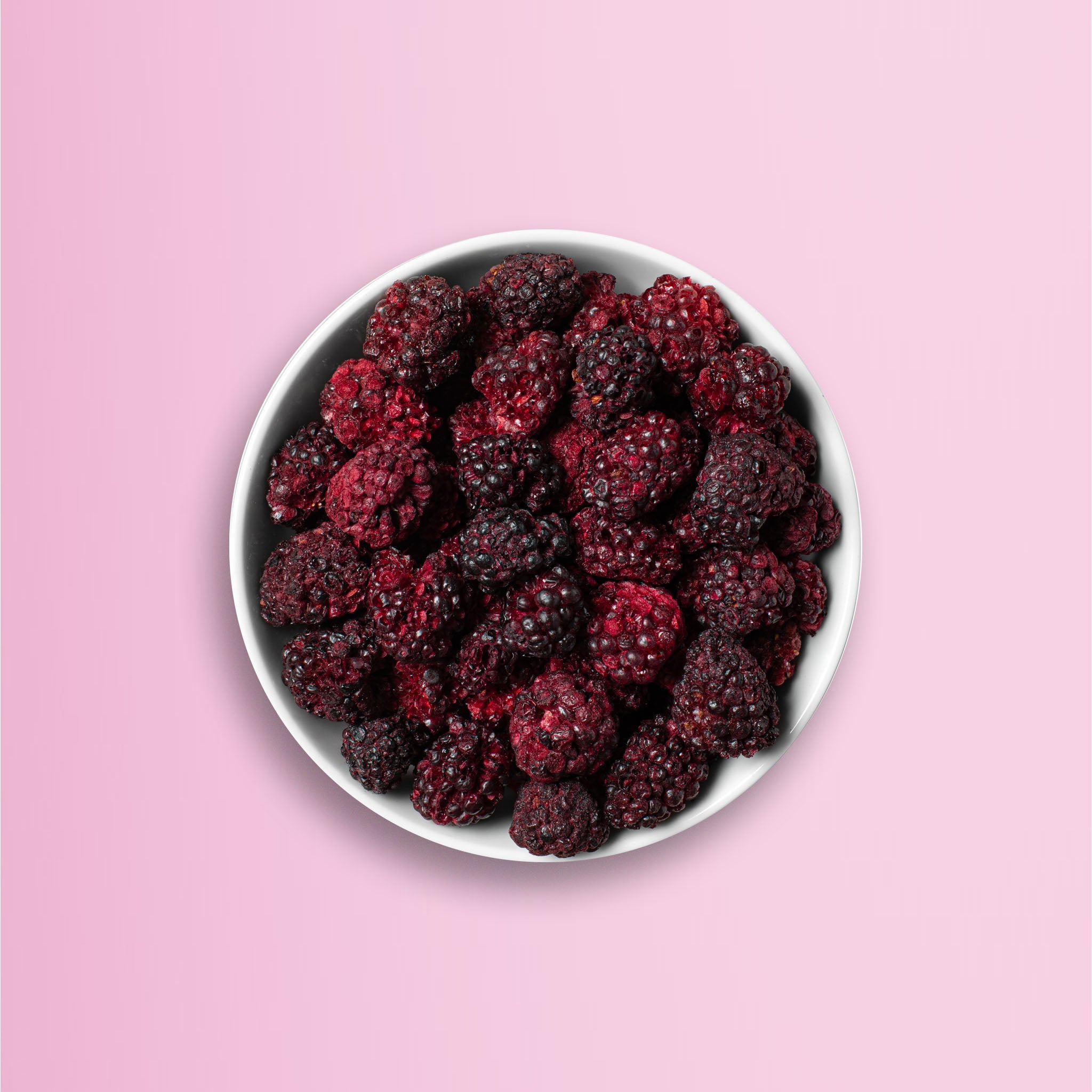 Freeze-dried blackberries